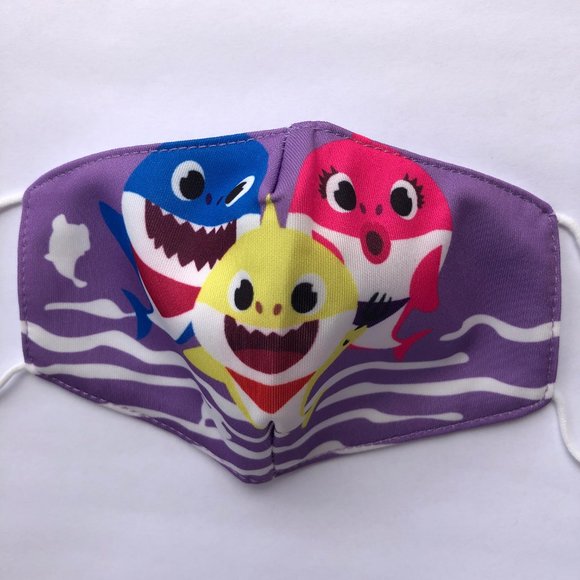 homemade Other - 1 pc Kids face mask Baby Shark Dance